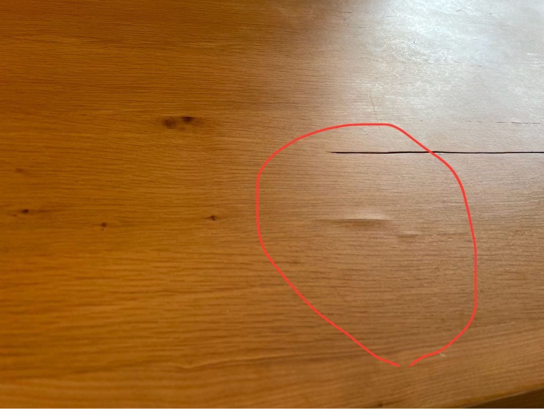 180cm ダイニングテーブル　天然木