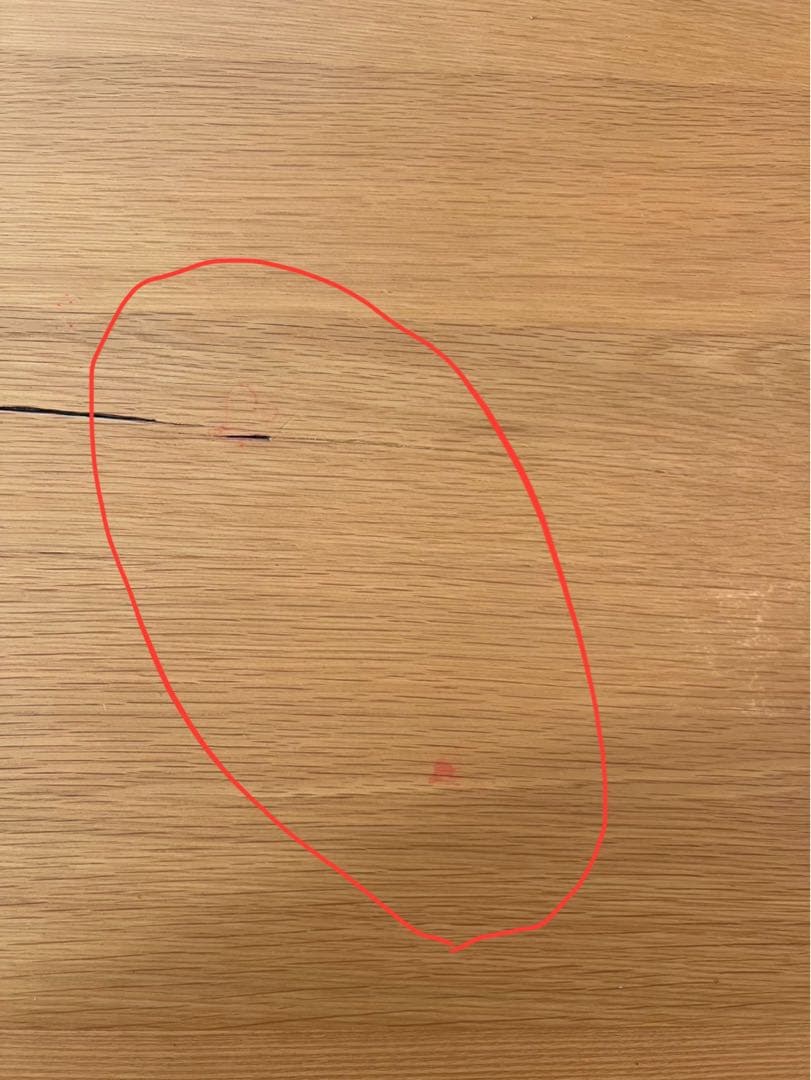 180cm ダイニングテーブル　天然木