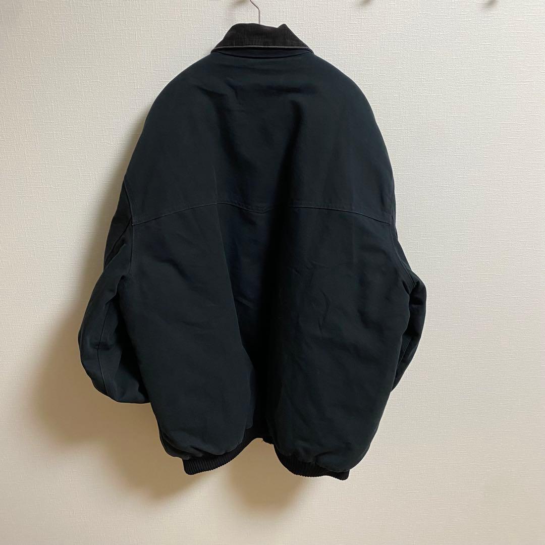 USA製 サンタフェジャケット カーハート ブラック ダック地 XXL