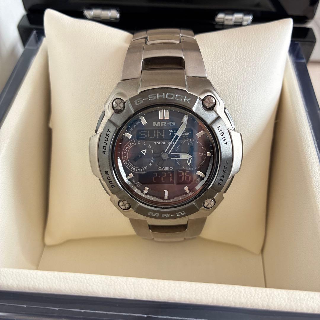 カシオCASIO G-SHOCK MR-G 電波ソーラ MRG-7600D