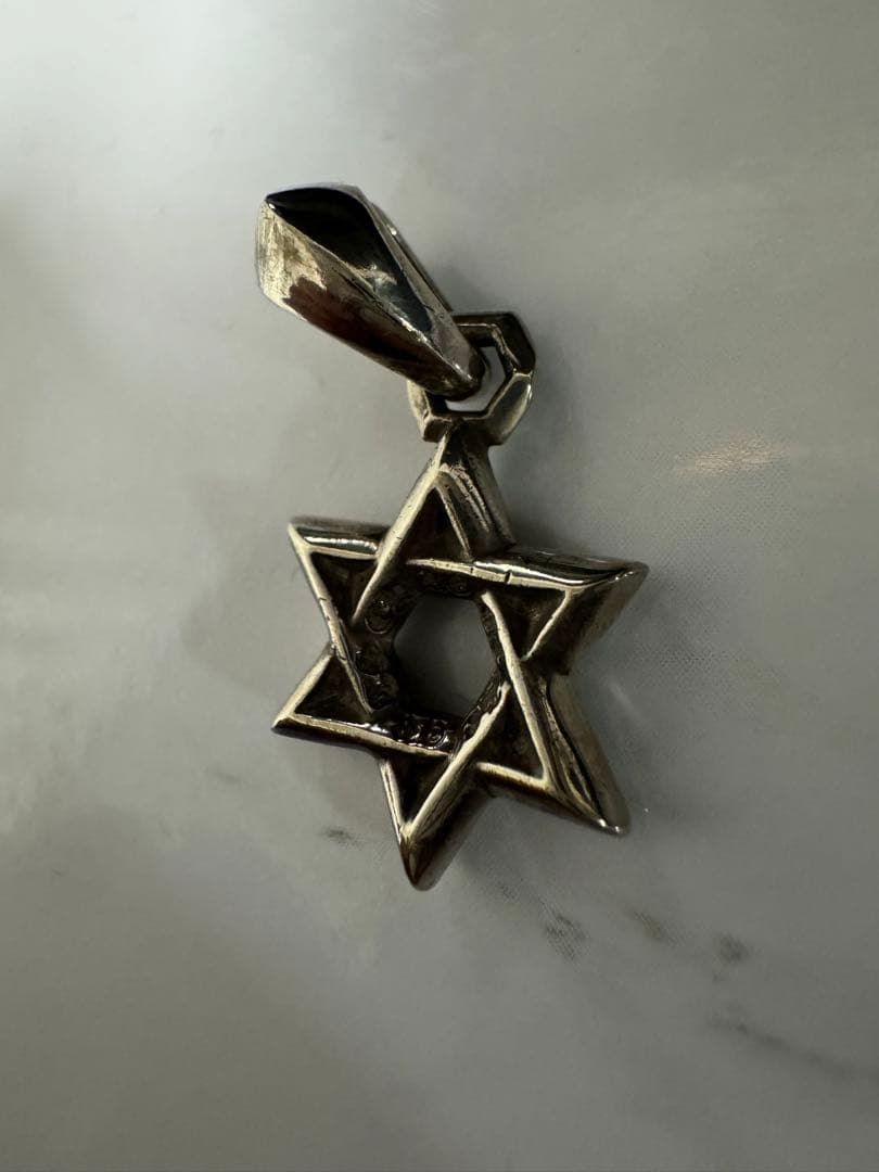 クロムハーツ　スターオブダビデチャーム　スモール