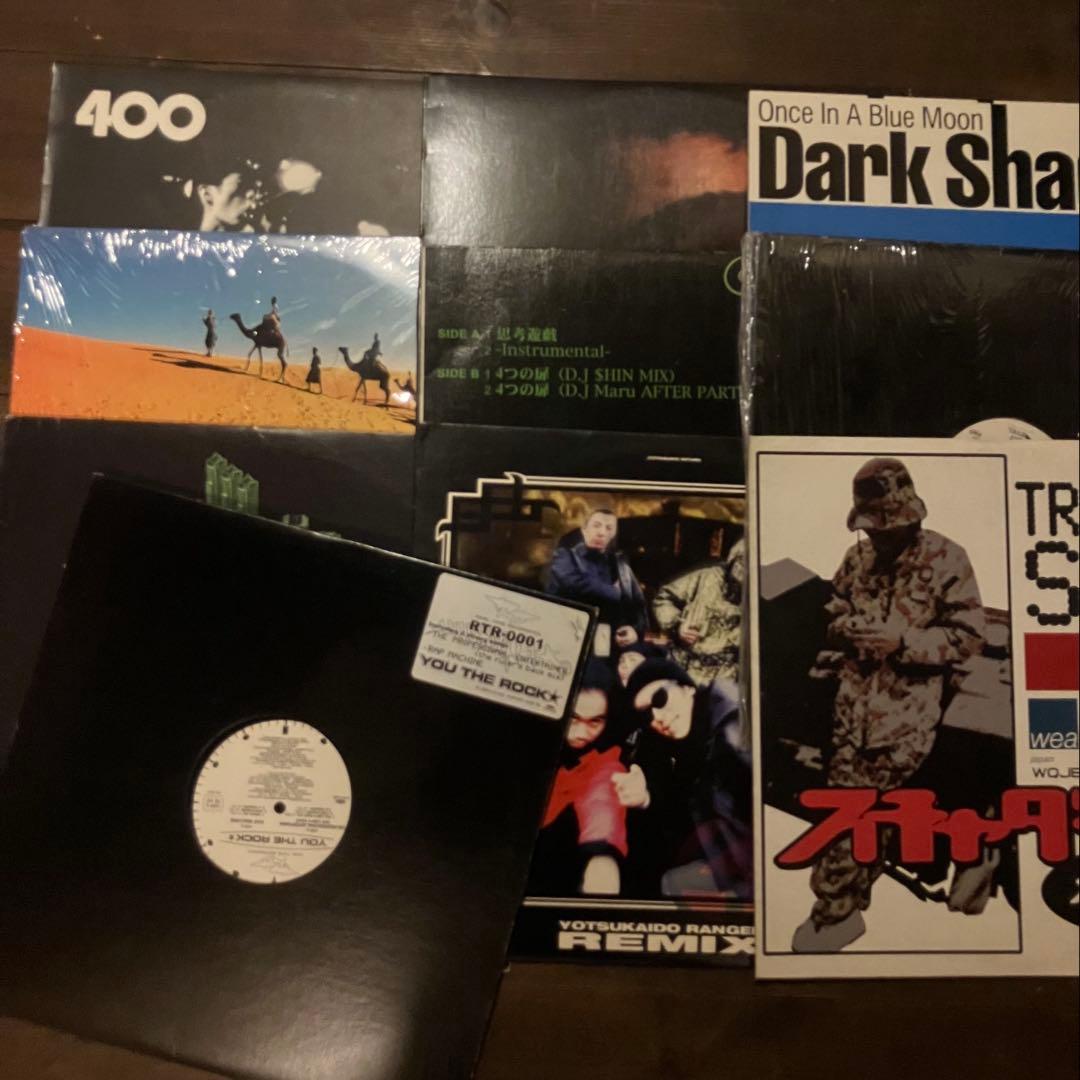 ジャパニーズhiphopレコード４０枚まとめ売り