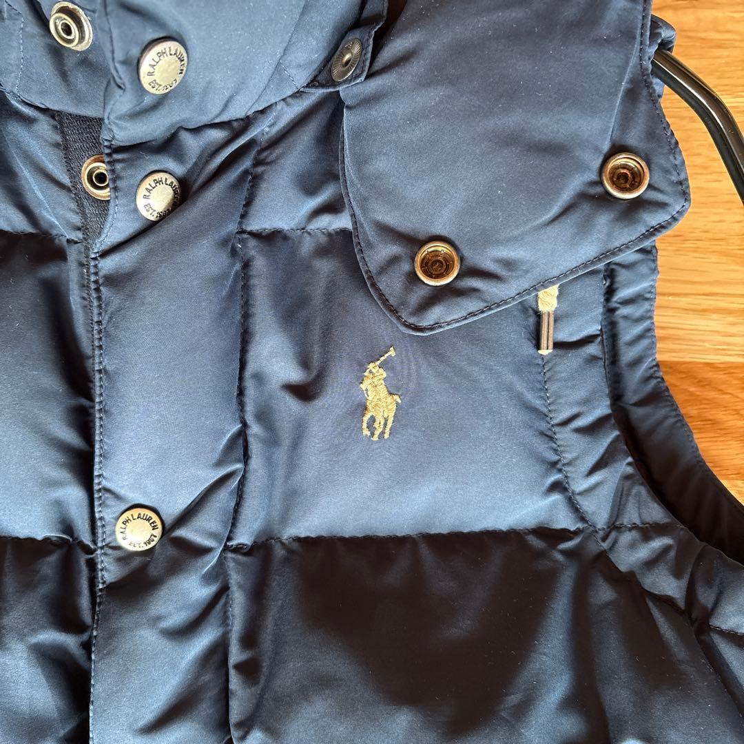 Ralph Lauren ネイビー ダウンベスト　XS