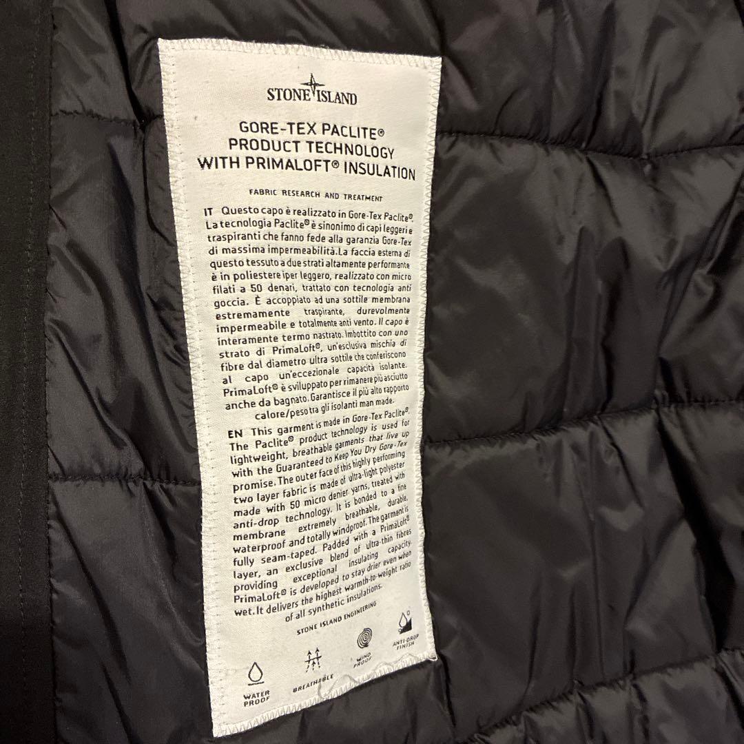 STONE  コート　M ブラック