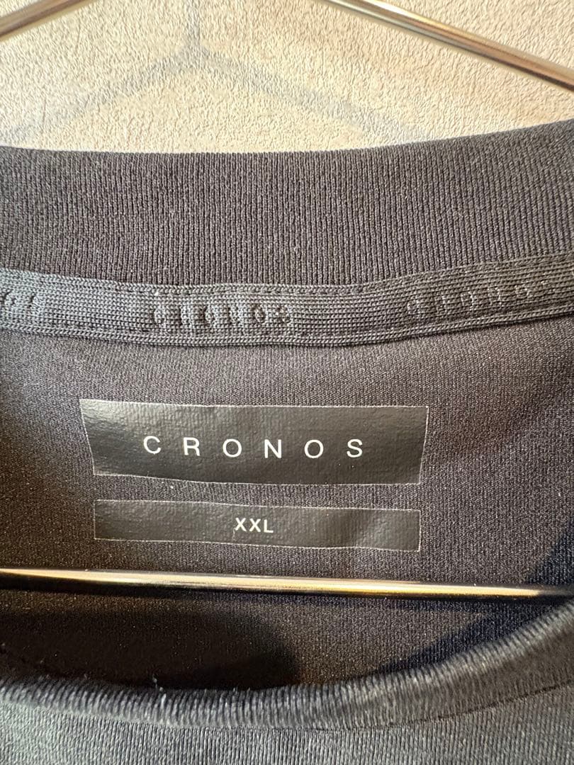 クロノス　ロングTシャツ　青