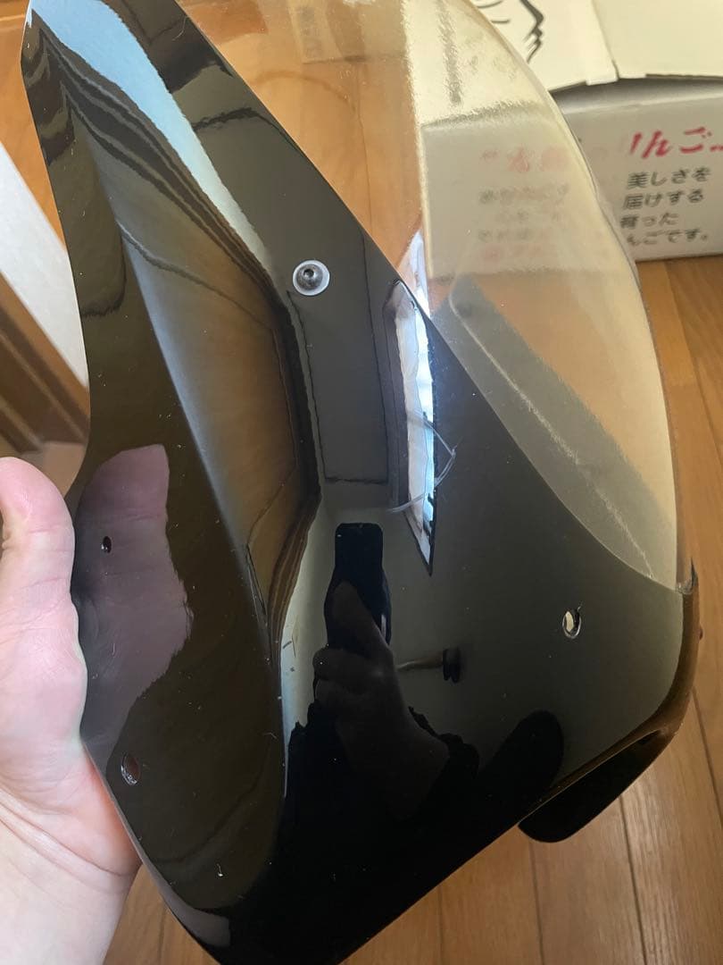 VTR250 A-TECH エーテック ビキニカウル　黒ゲル