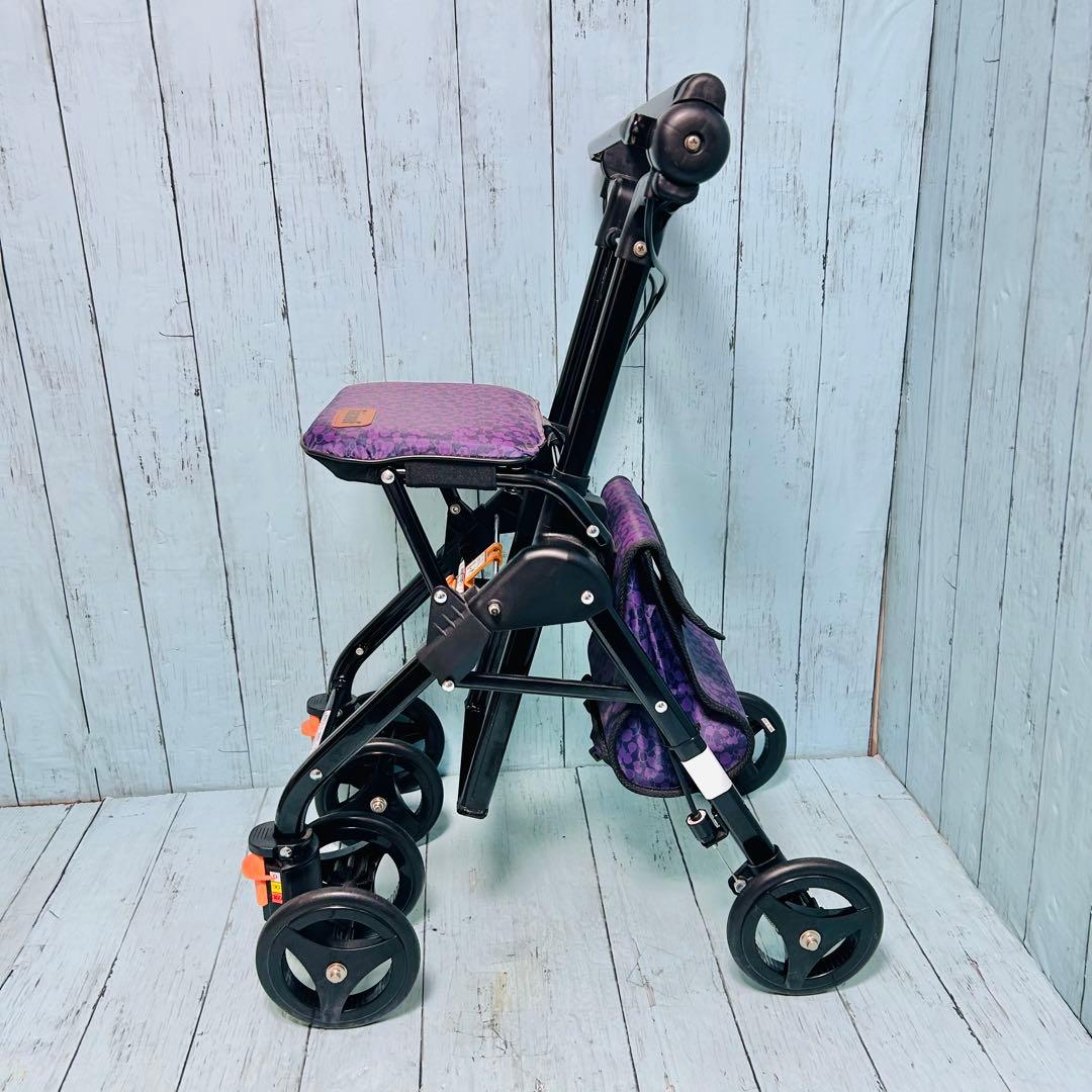 シルバーカー　幸和製作所　テイコブナノン　CPS03 軽量　アルミ製　折り畳み