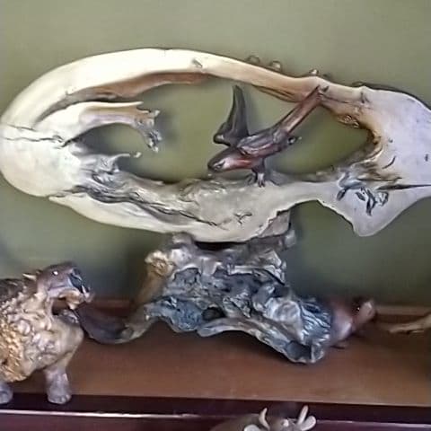 ついたて 【波のり鷹】