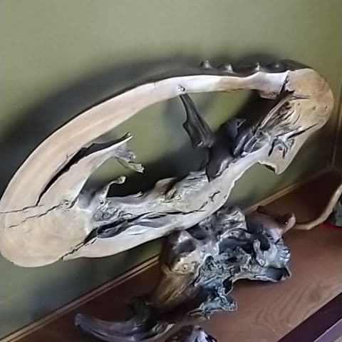 ついたて 【波のり鷹】