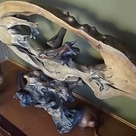 ついたて 【波のり鷹】