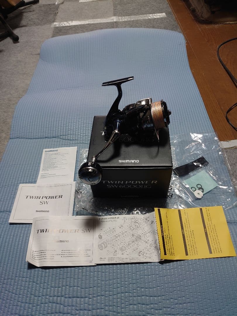 勝つ気。SHIMANO 21TWINPOWER SW 6000HG リール