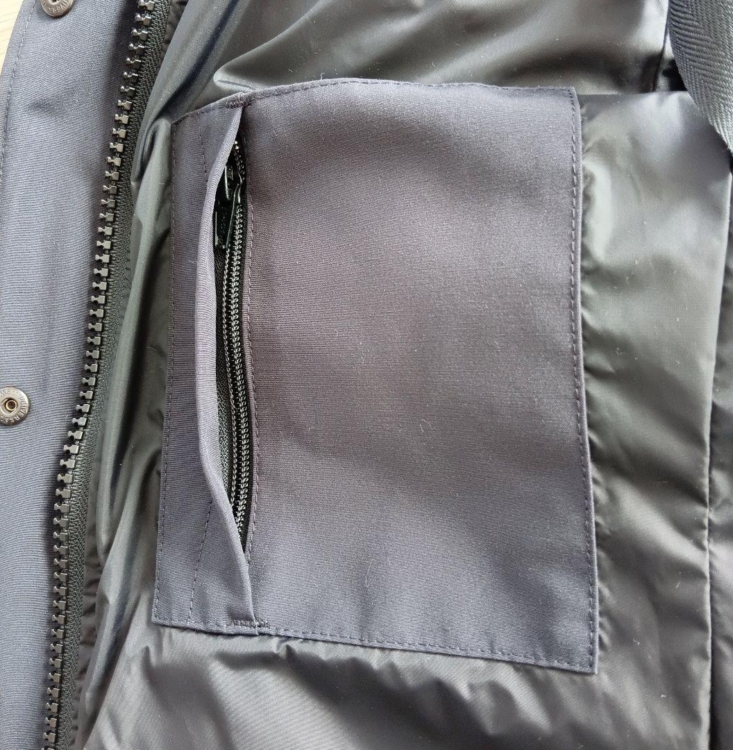 【美品】  ダウンジャケット シェルバーン ネイビー M