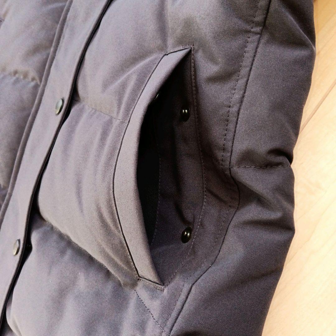 【美品】  ダウンジャケット シェルバーン ネイビー M