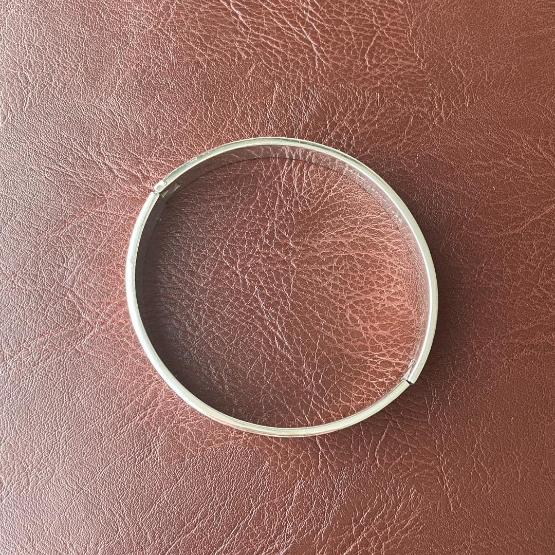 ビンテージ シルバー925 バングル MEXICO刻印 バングル タスコ 重厚