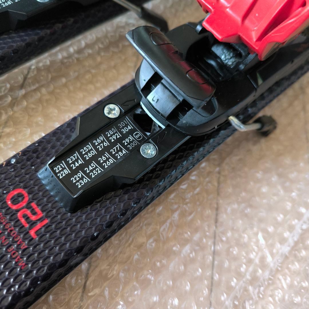 REDSTER JX 120 ストックおまけ　アトミック　子供用　スキー