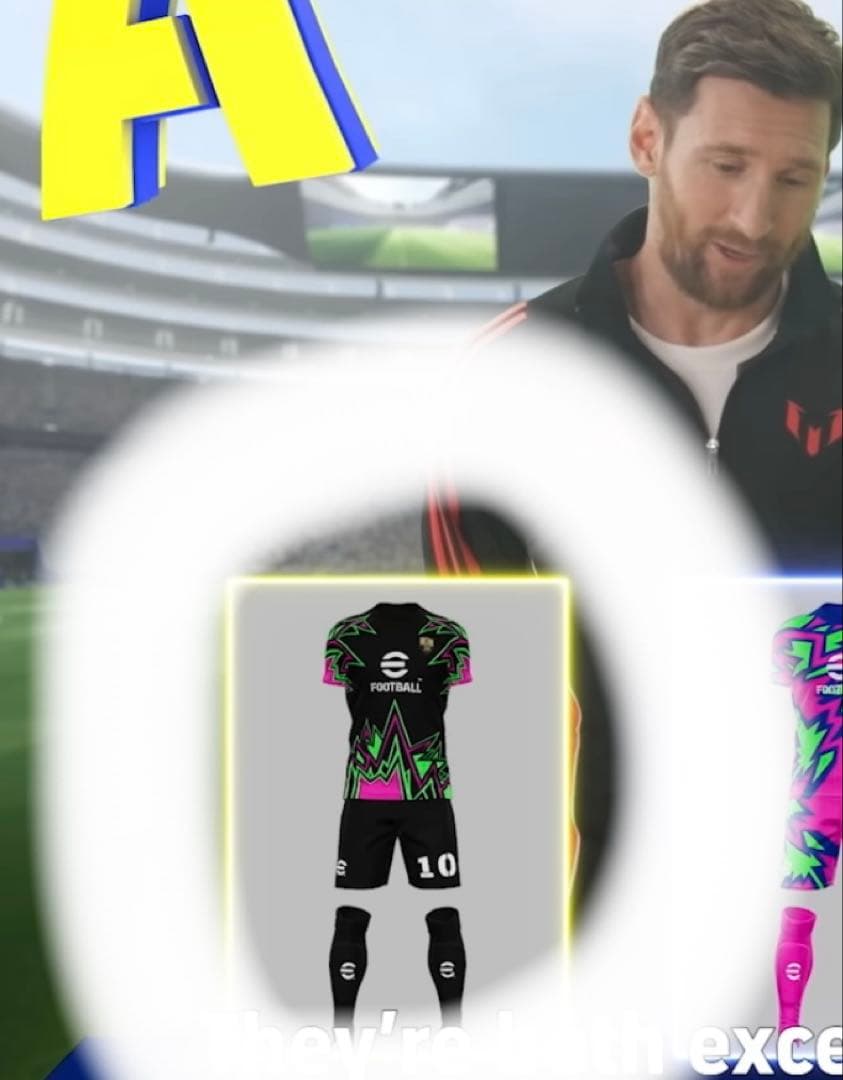 リオネル メッシ 直筆サインユニフォーム eFootball™️ 世界限定3枚