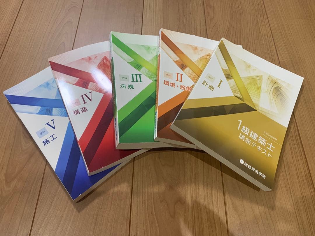総合資格　1級建築士問題集セット 令和6年度版