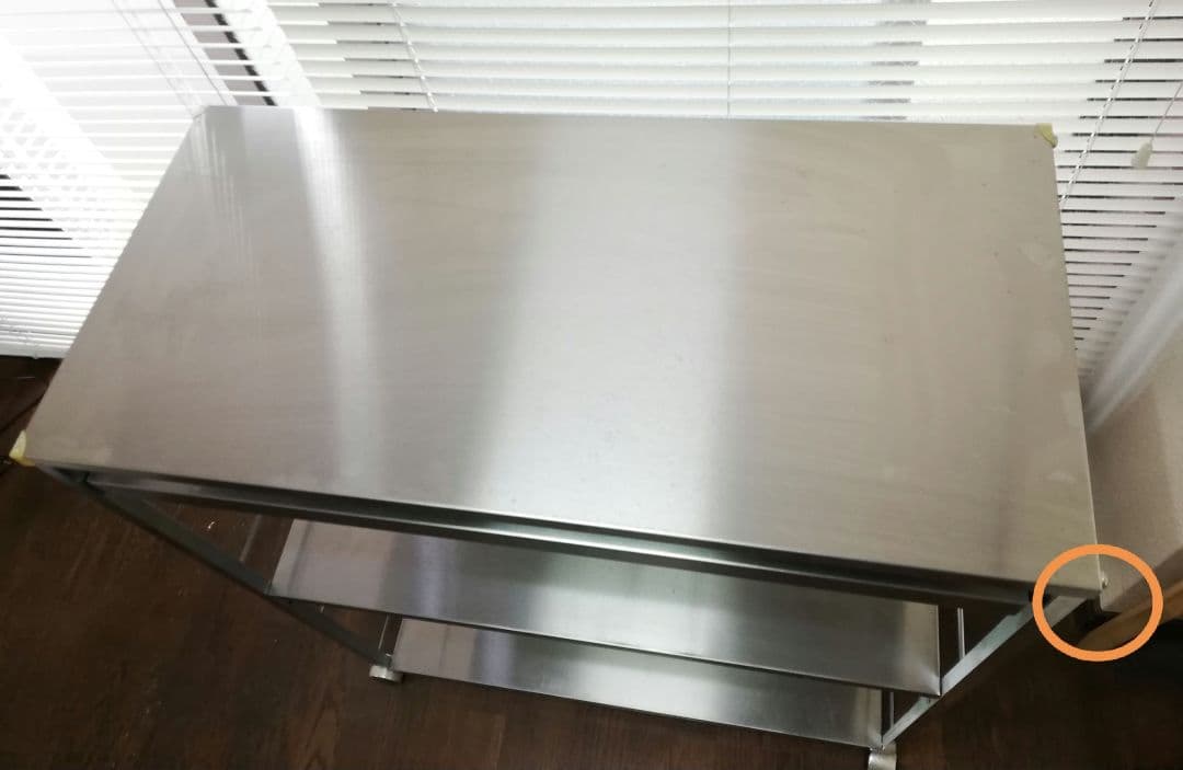 ステンレス作業台ワゴン 引き出し1杯タイプ 幅73.5cm　日本製