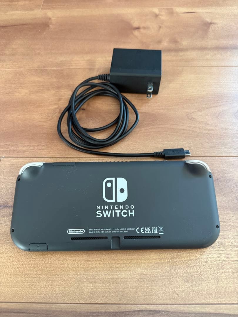 Nintendo Switch Lite グレー 充電器付属