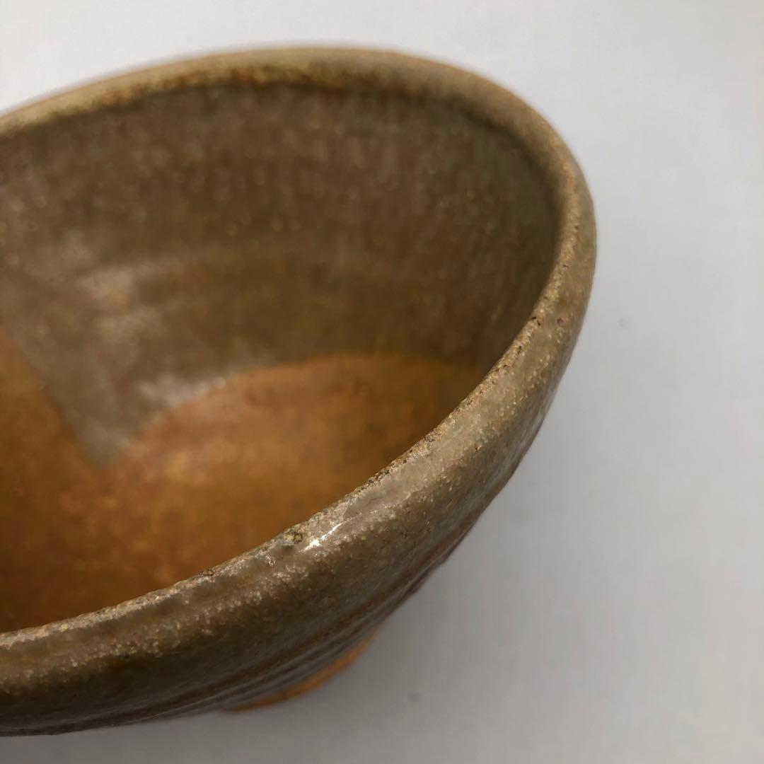 新品未使用木箱入り太子窯鈴木八郎銘枯野伊良保赤絵茶碗陶雅堂瀬戸焼骨董品