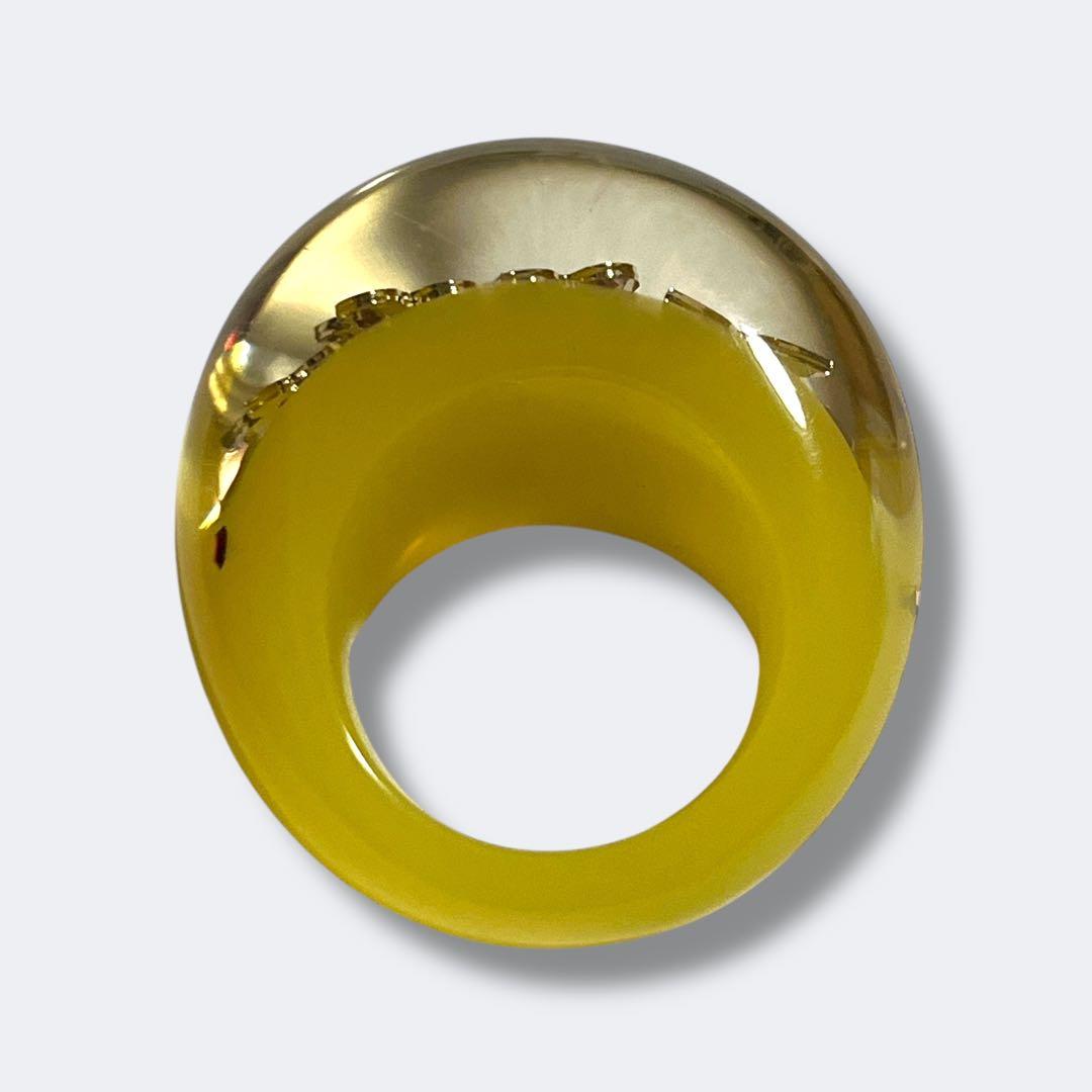 Louis Vuitton イエロー フラワーリング