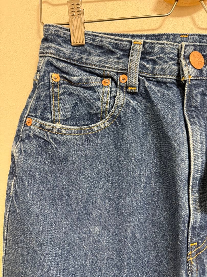 RED CARD レッドカード ワイドストレートデニムパンツ