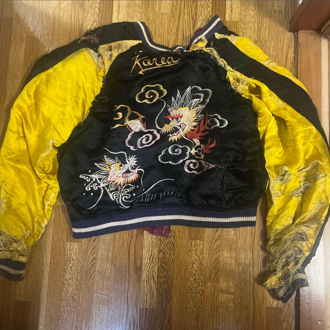 古*︎様 50年代ヴィンテージ KOREA スーベニア スタジ ャンジャケット
