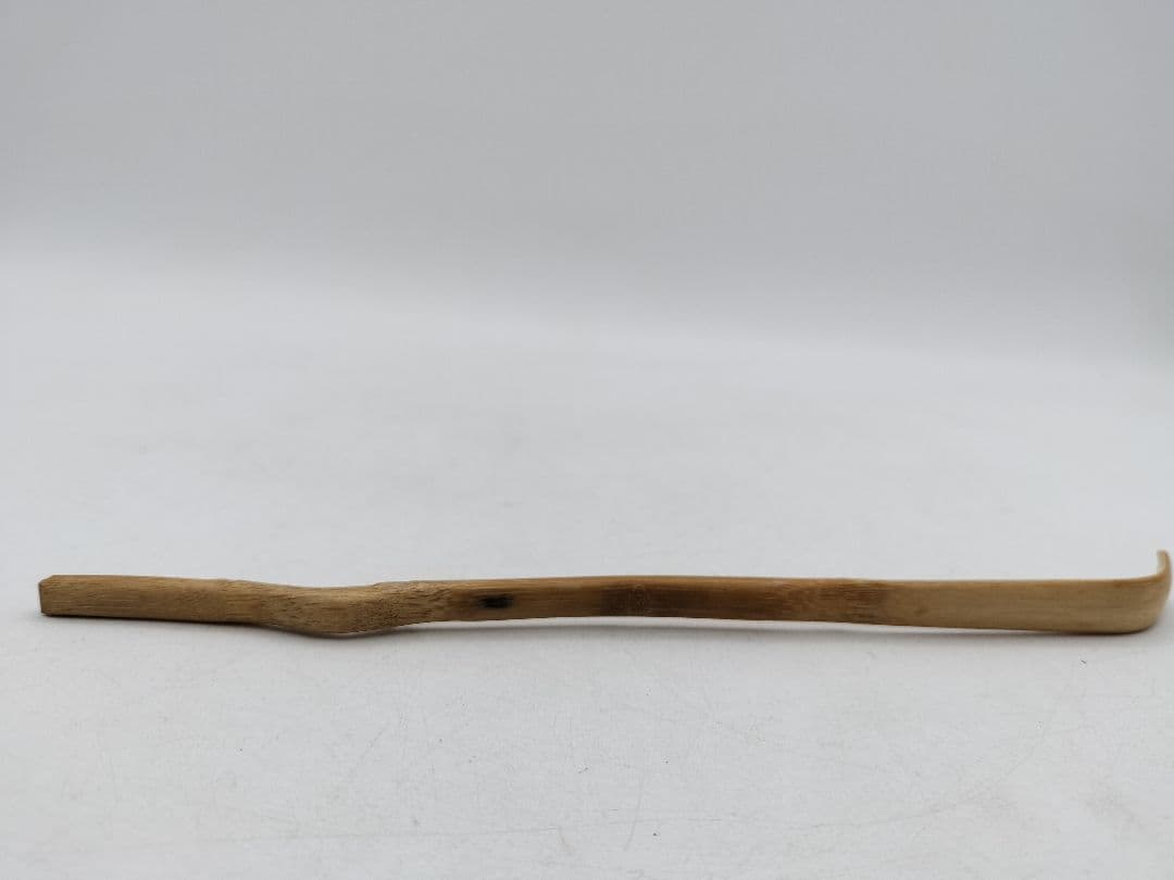 c871 茶杓 銘『寒山』　三ツ節茶杓 高桐院　上田義山　木箱 茶道具 古物