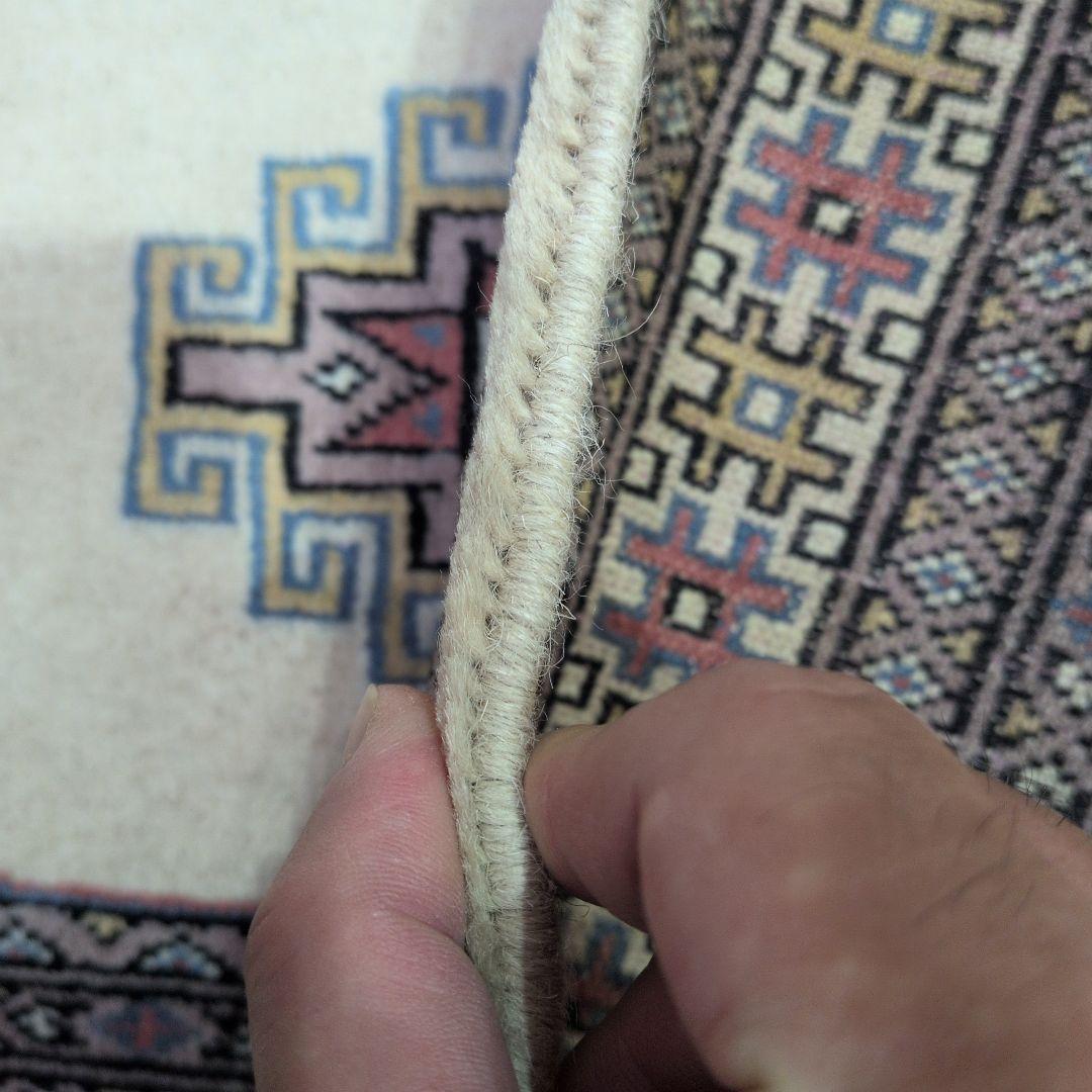 138x208cmパキスタン手織りじゅうたん(100)ペルシャ・ギャッベ・毛