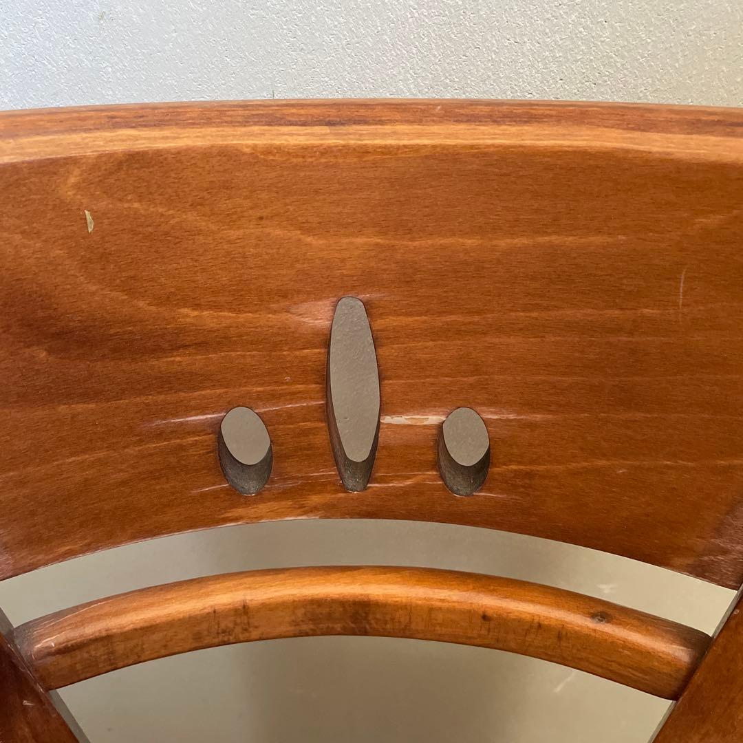 カウンターチェア　木製ハイチェア　1脚①