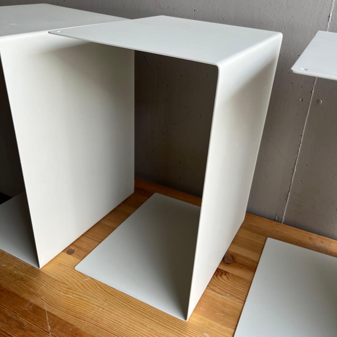 美品★無印 スタッキングシェルフ・コの字棚 ３個セット