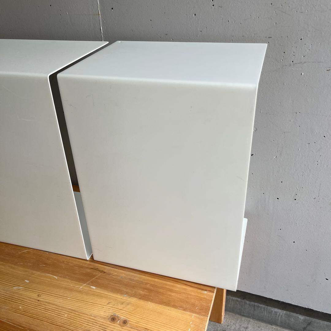 美品★無印 スタッキングシェルフ・コの字棚 ３個セット