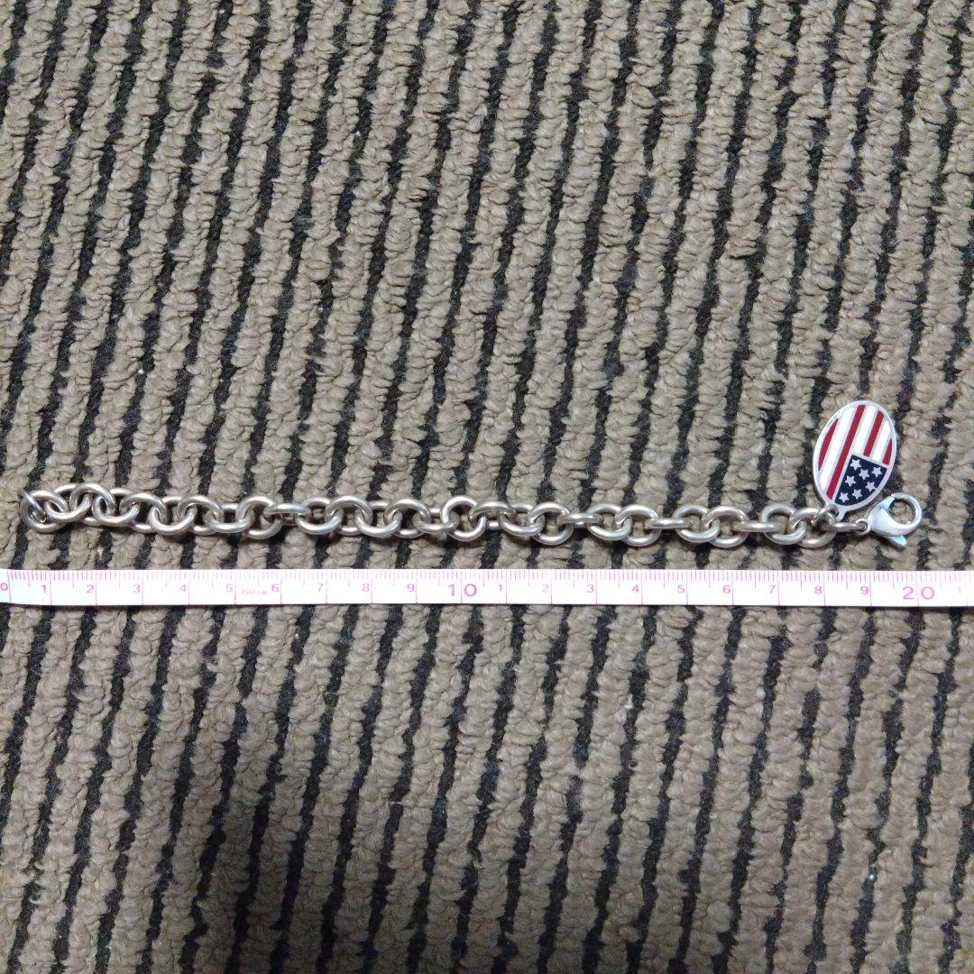 Tiffany & Co. アメリカ国旗 チェーンブレスレット