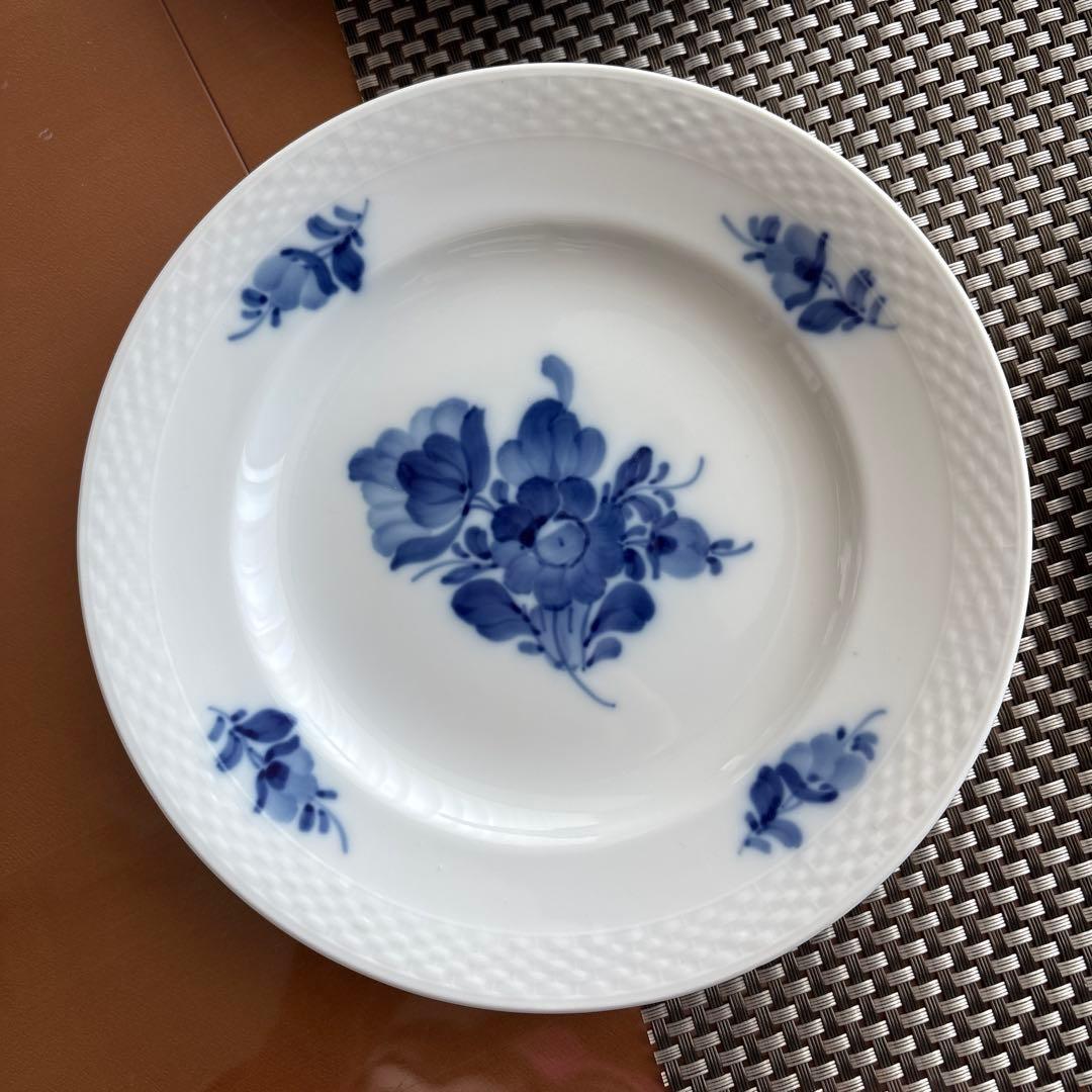 ロイヤルコペンハーゲン ブルーフラワー プレート ケーキ皿　4枚