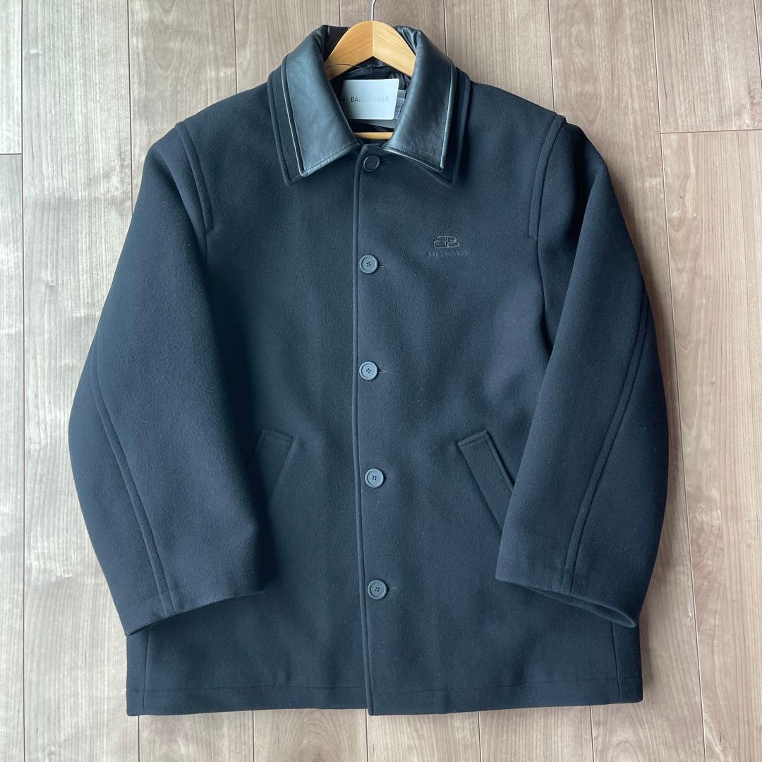 【新品未使用】BALENCIAGA バレンシアガ カシミア混 コート アウター