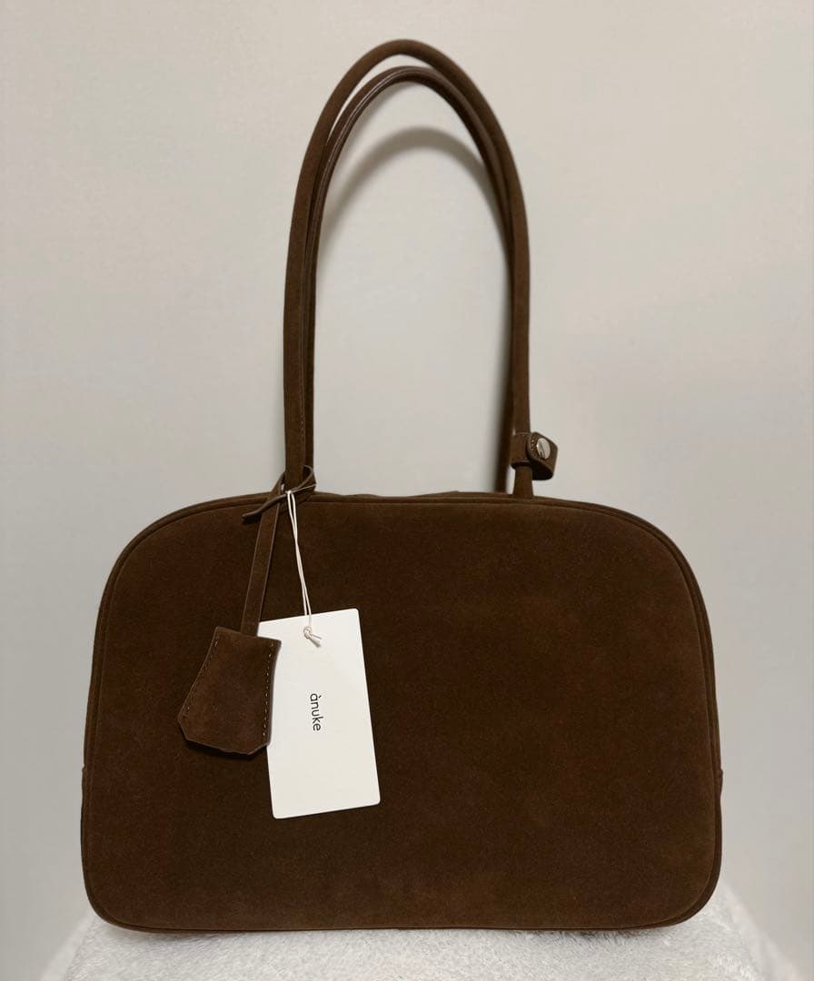新品未使用 anuke アンヌーク Ecoleather Boston Bag