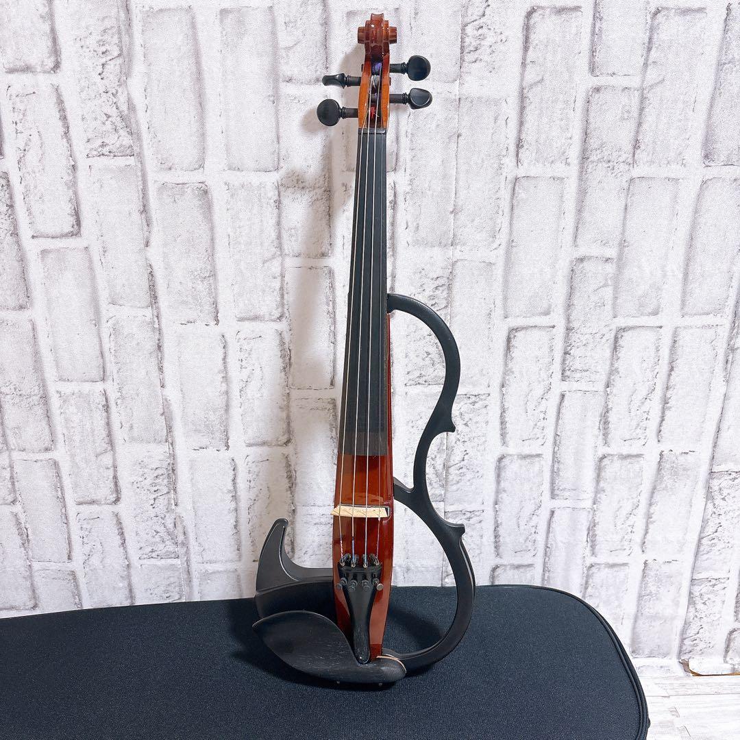 【楽器店簡易調整済み】YAMAHA ヤマハ サイレントバイオリン SV-200