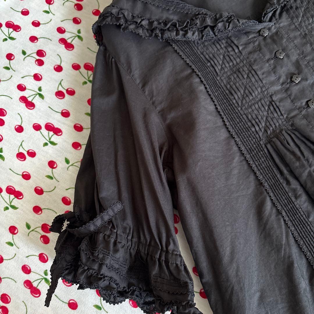 ピンクハウス 2021 セーラーカラー半袖ブラウス(未使用品)