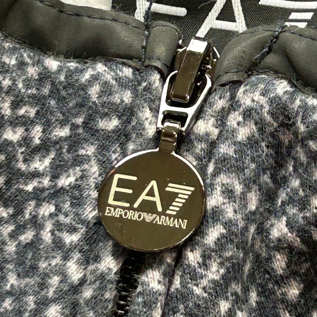 EMPORIO ARMANI EA7〔XXL〕大きい 裏起毛 ジップ ハイネック