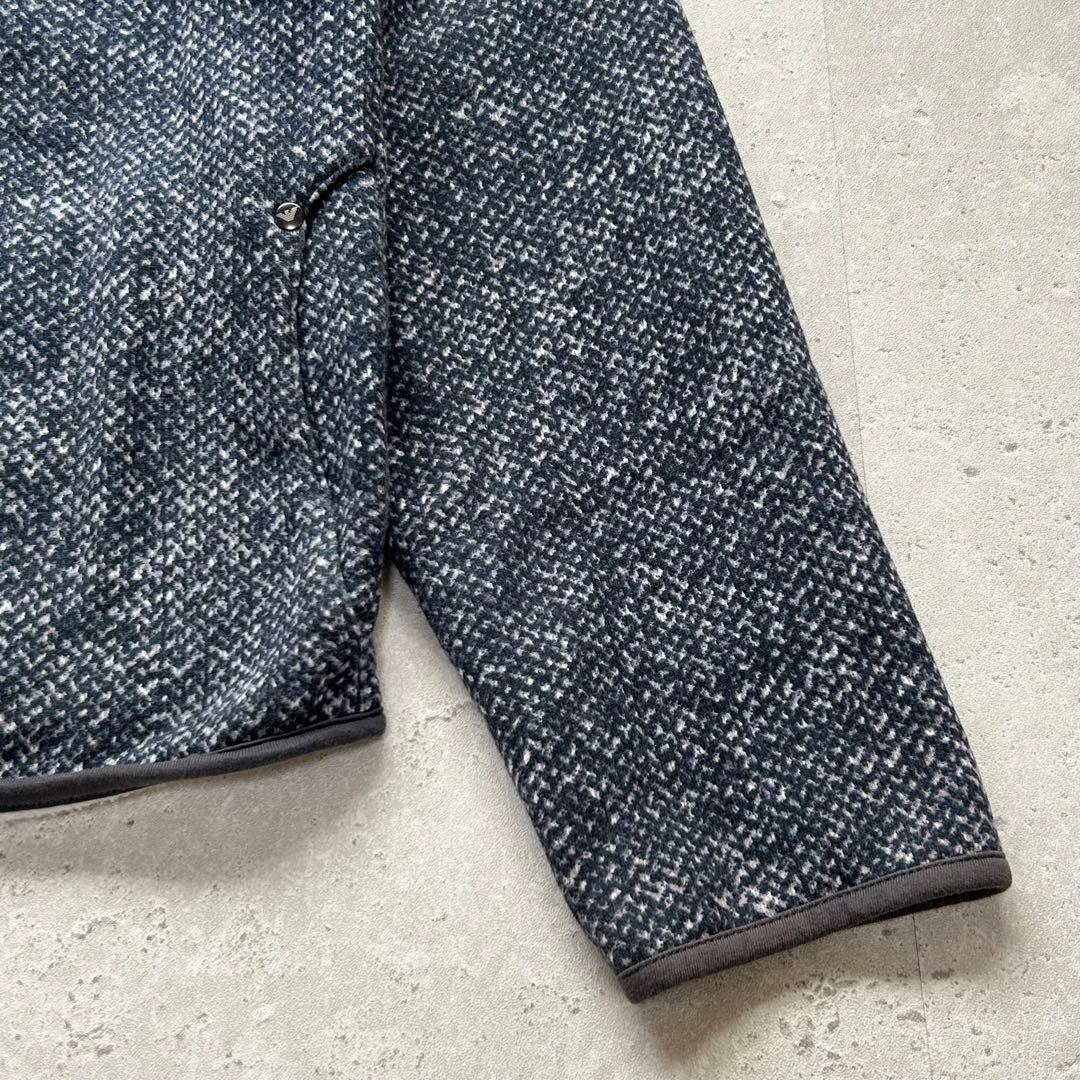 EMPORIO ARMANI EA7〔XXL〕大きい 裏起毛 ジップ ハイネック