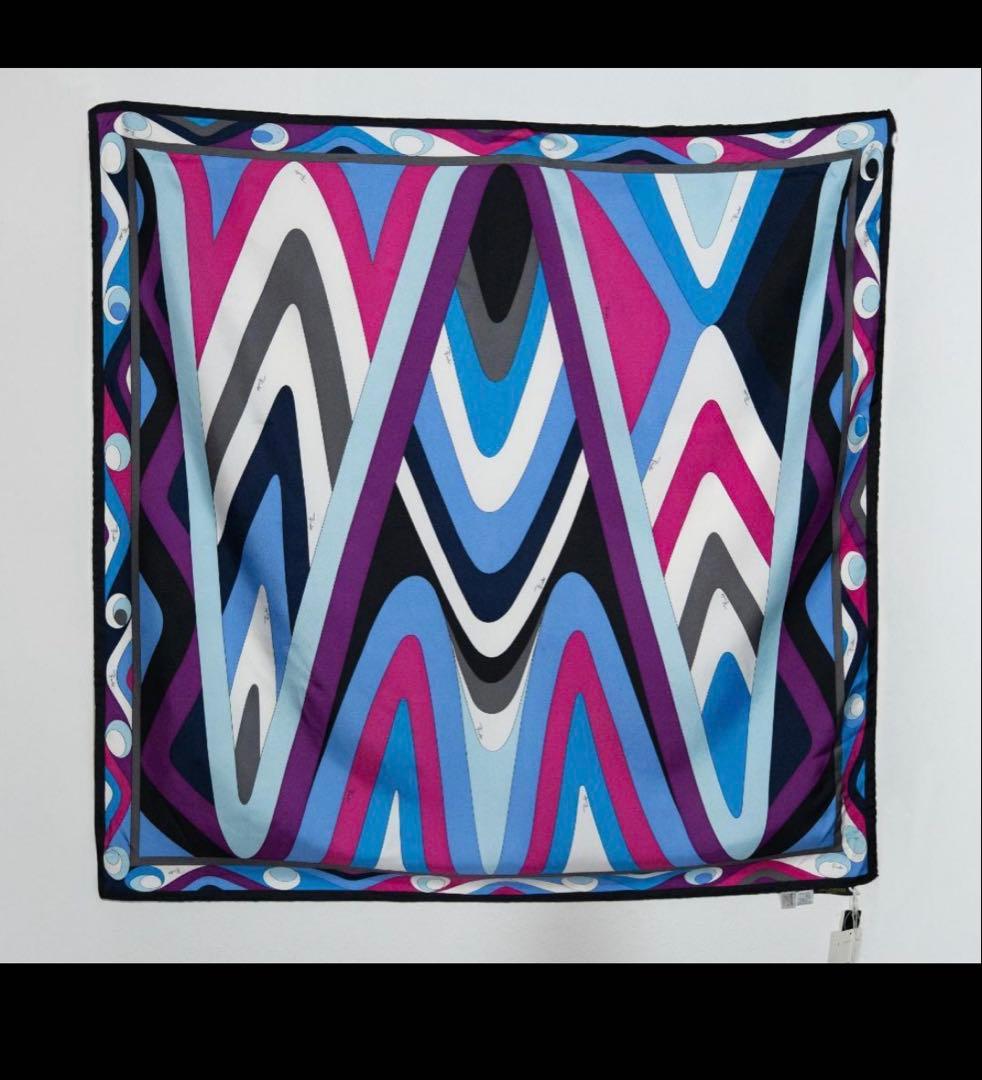 【Abel】Emilio Pucci シルク風スカーフ