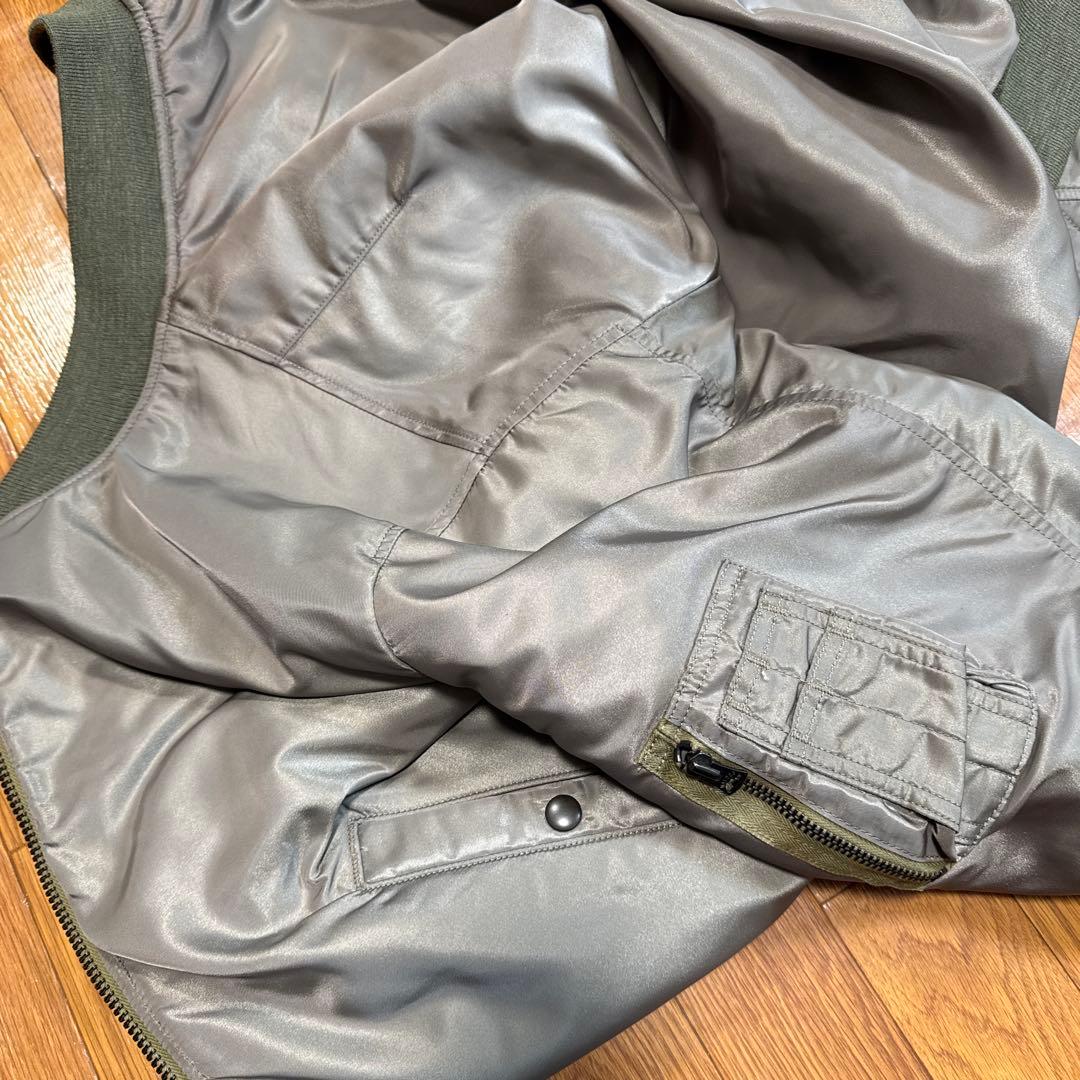 AVIREX 7522/アヴィレックス MA-1 メンズL/カーキ