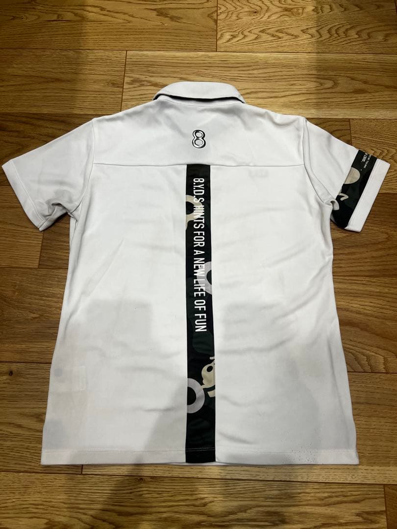 デリ男様　ホワイトポロシャツ 8 HACHYARDS Mサイズ