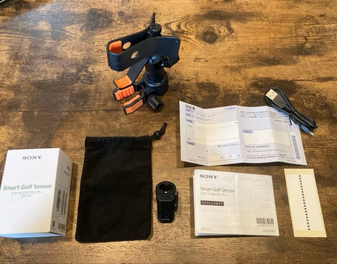 ソニー　スマートゴルフセンサー　SSE-GL1　スマホスタンドセット