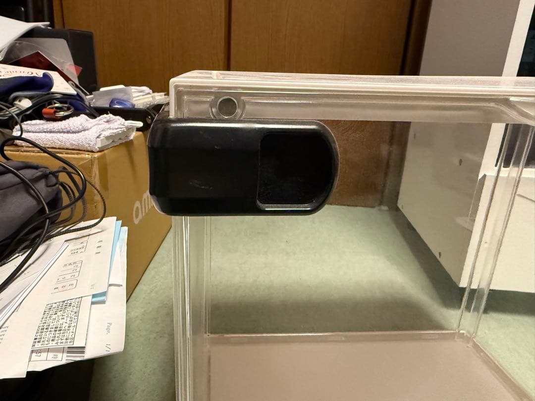 透明アクリル コレクションボックス4個セット