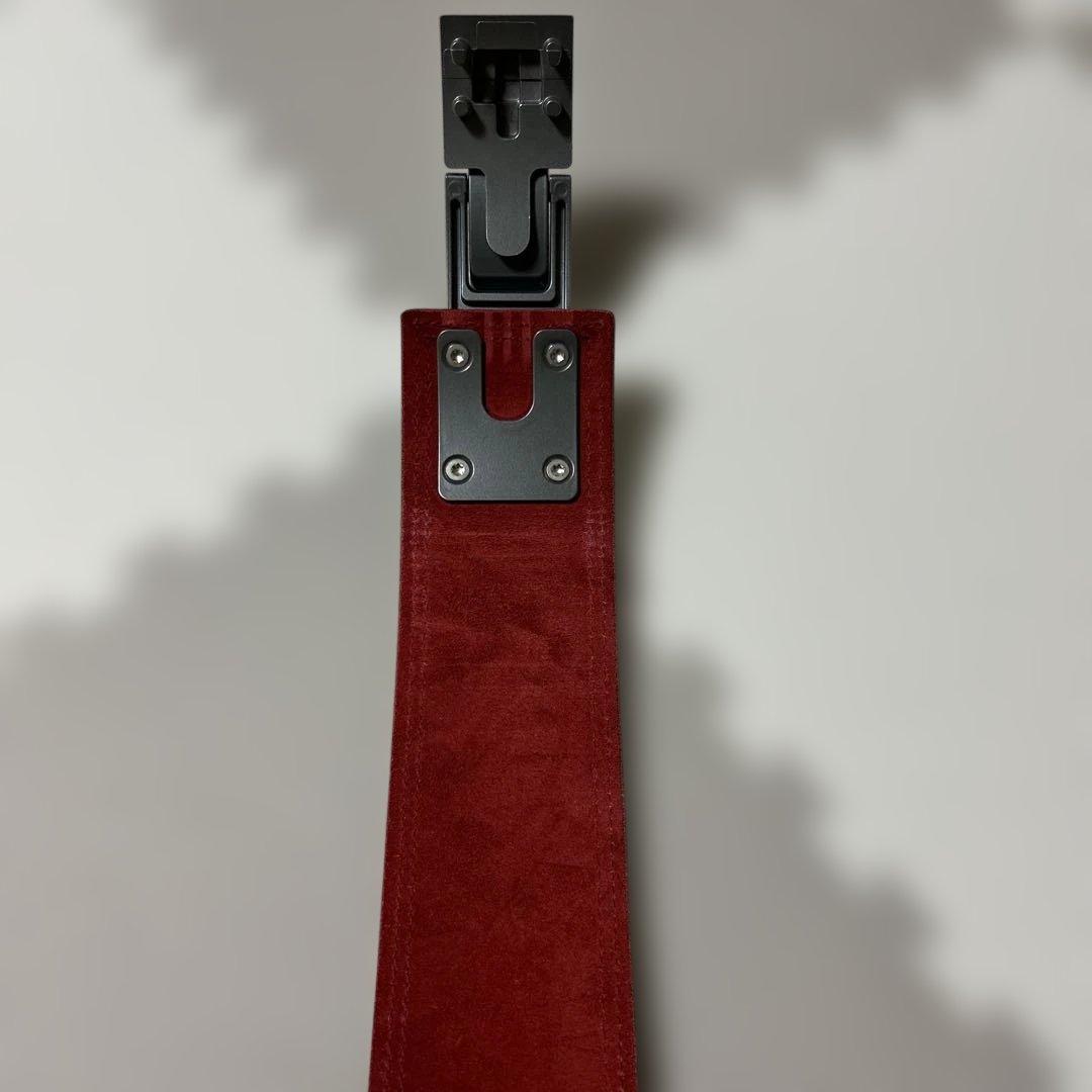 SBD トレーニング・パワーベルト 黒/赤　Mサイズ