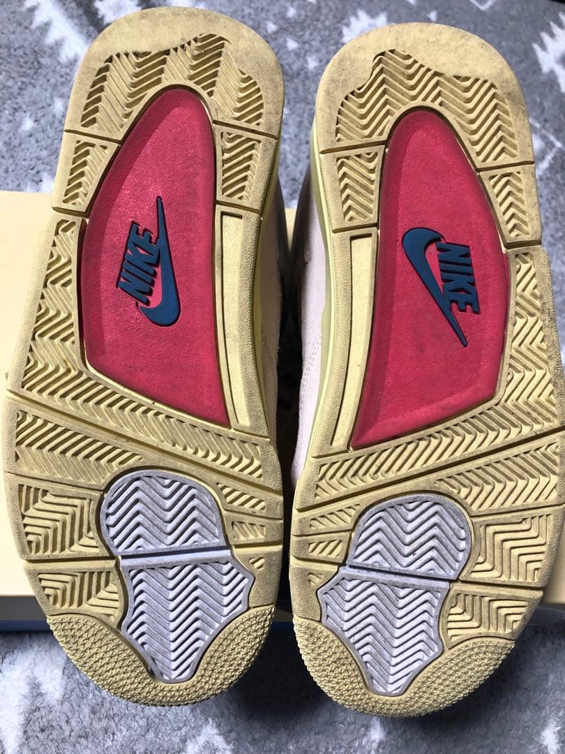 26㎝　Jordan 4 × Union LA Guava Ice 美品