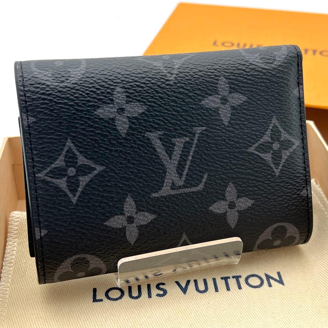 【現行 極美品】ヴィトン モノグラム エクリプス ヴィクターウォレット 財布