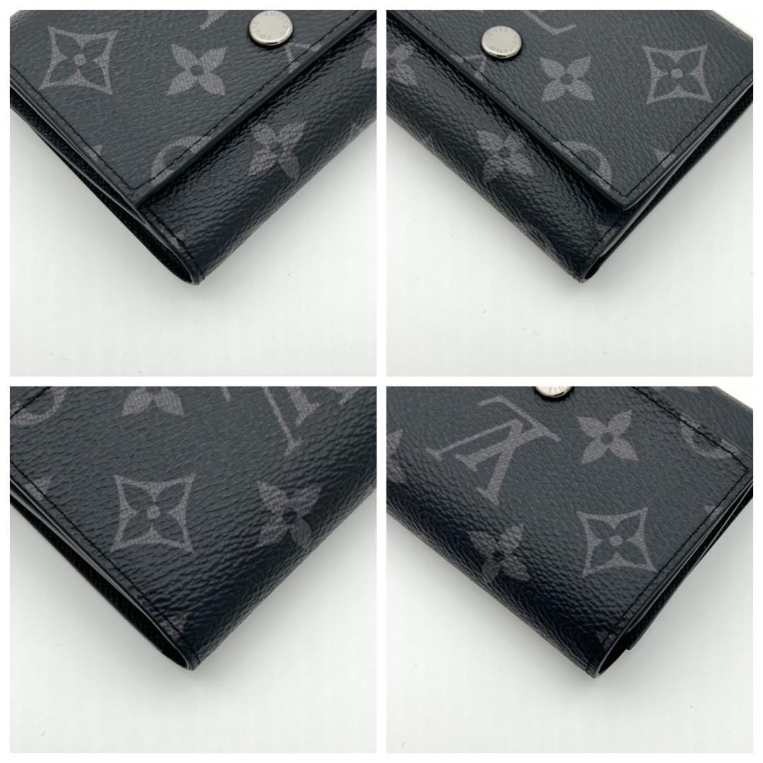 【現行 極美品】ヴィトン モノグラム エクリプス ヴィクターウォレット 財布
