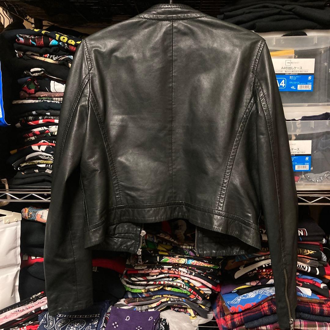 MOSCHINO CHEAPANDCHIC ラムレザージャケット サイズ40